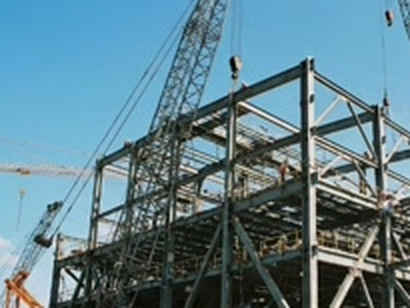 Steel framework assembly — KHODAK Metal Solution portfolio project